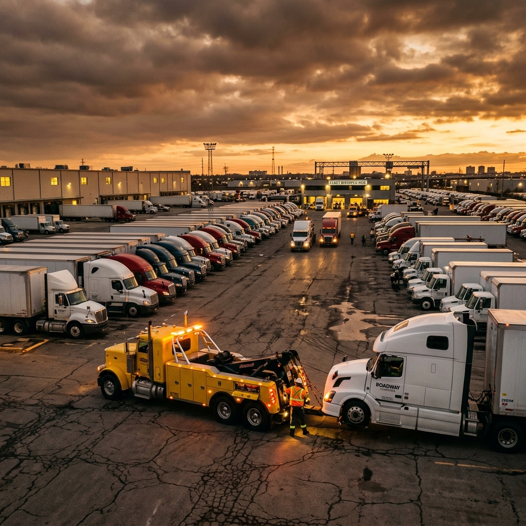 24/7 Priority Fleet Towing & Heavy Duty Recovery